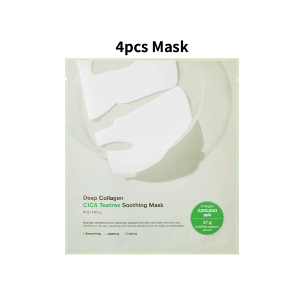 Sungboon Editor Deep Collagen Cica Teatree Soothing Mask 4s/box