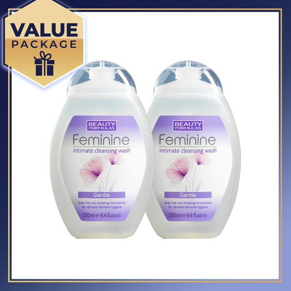 【Bundle of 2】 Beauty Formulas Feminine Intimate Daily Cleansing Wash 250ml