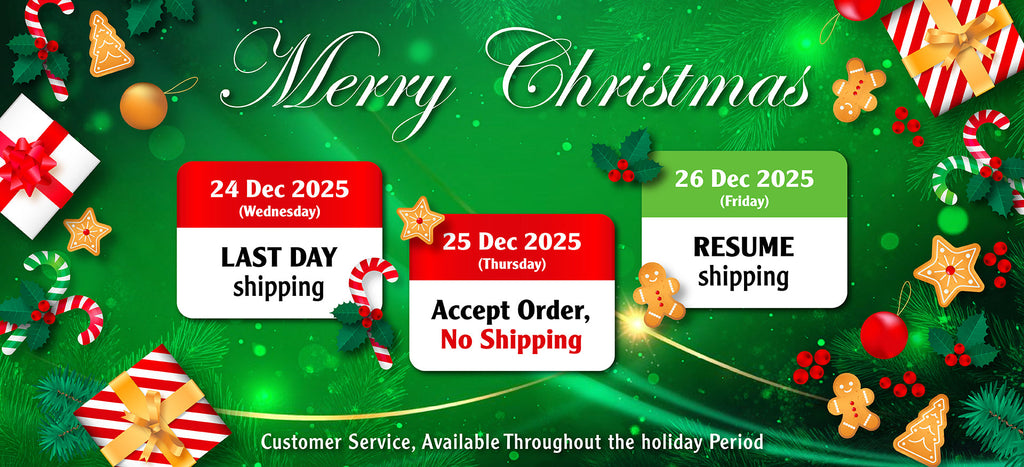 2025 Christmas Holiday Notice