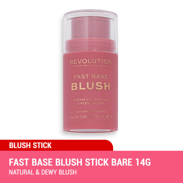 Revolution Fast Base Blush Stick 14g (4 Shades To Choose)