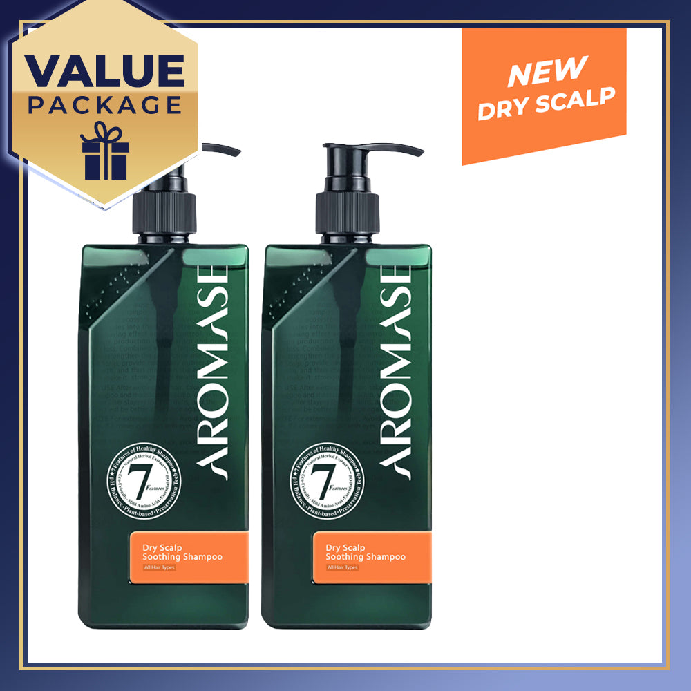 【Bundle of 2】Aromase Dry Scalp Soothing Shampoo 400ml x 2