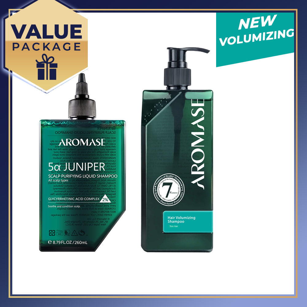 【Bundle of 2】 AROMASE Hair Growth 2-Step Set (Large)