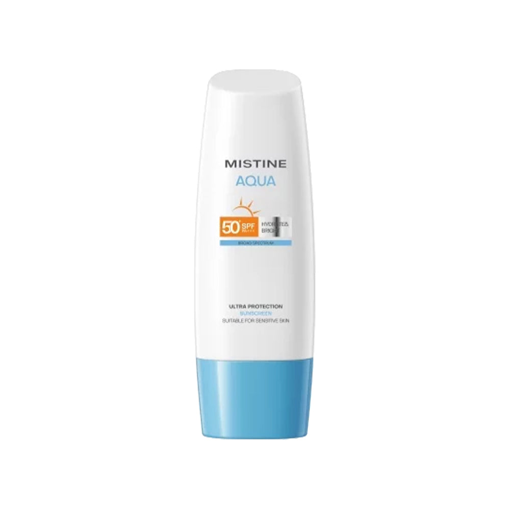 Mistine Aqua Base Ultra Protection Hydrate & Bright Sunscreen SPF50+ PA++++ 70ml