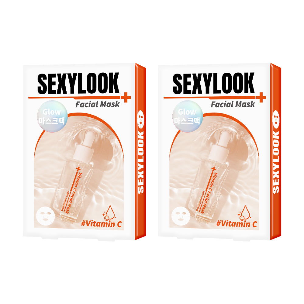 Sexylook Glow Facial Mask [Vitamin C] 5s x2