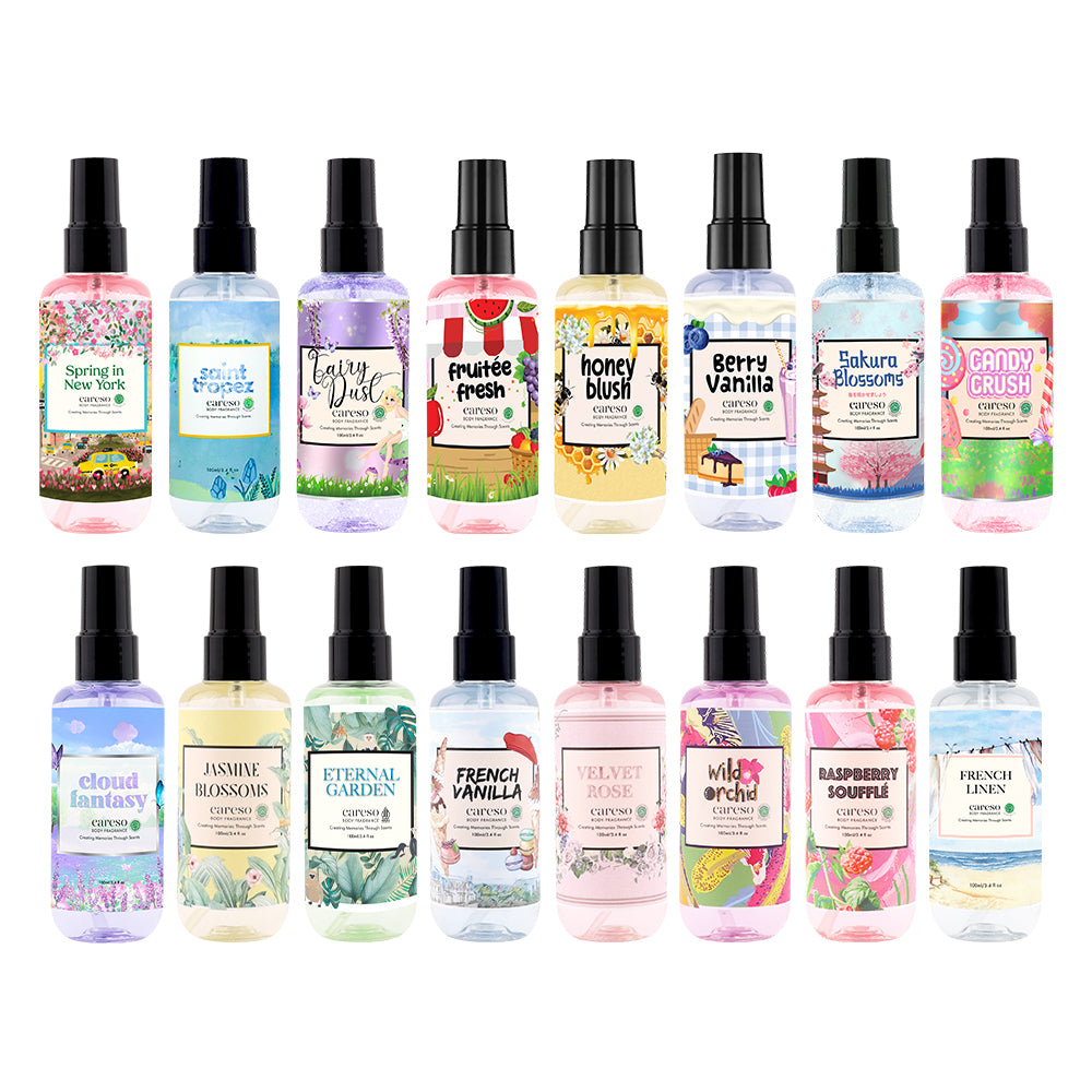 CARESO Body Fragrance 100ml | Body Mist | Halal Cert