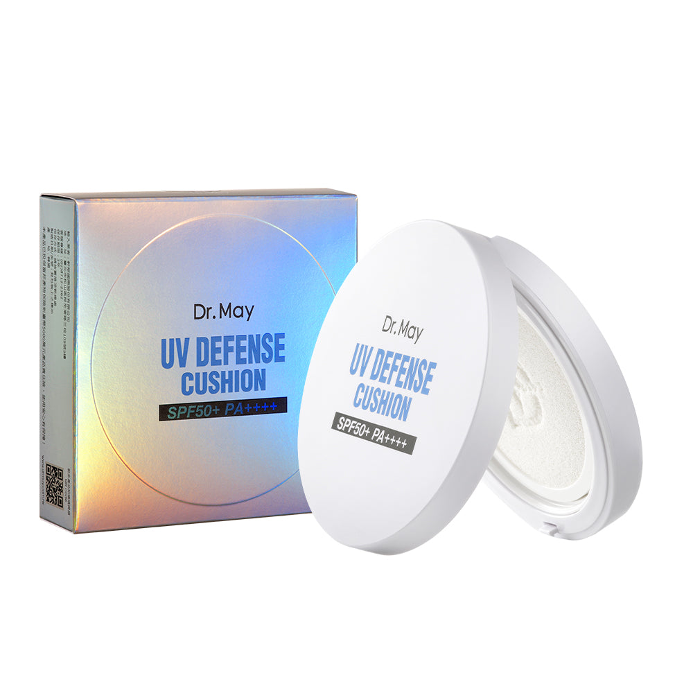 Dr May UV Defense Cushion SPF50+ PA++++ 25g | Reapply Over Makeup | Cooling Sun Cushion