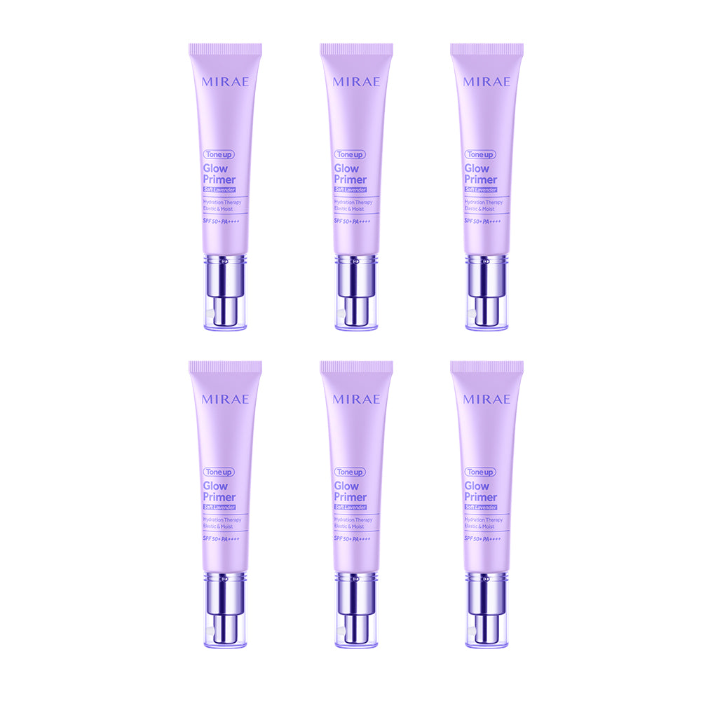 Mirae Tone Up Glow Primer Soft Lavender 30ml x 6