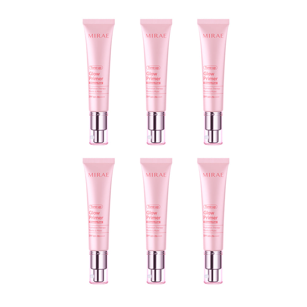 Mirae Tone Up Glow Primer Dreamy Pink 30ml x 6