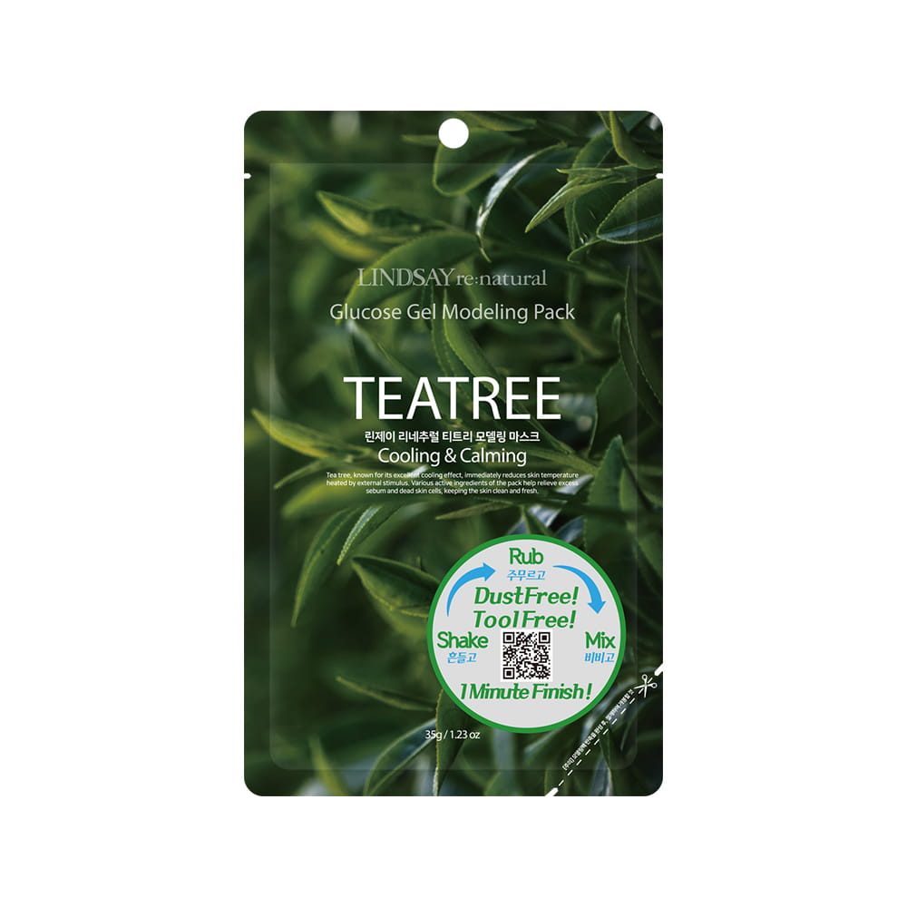 Lindsay Re:Natural Glucose Gel Modeling Pack [Teatree] 35g