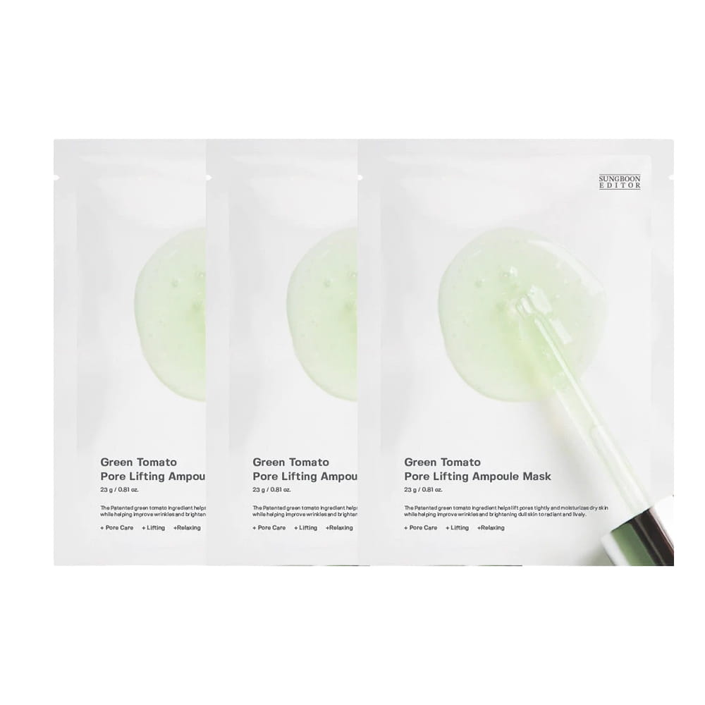 【Gift】Sungboon Editor Green Tomato Mask x 3s
