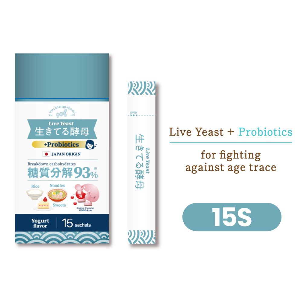 Live Yeast + Probiotics 15s