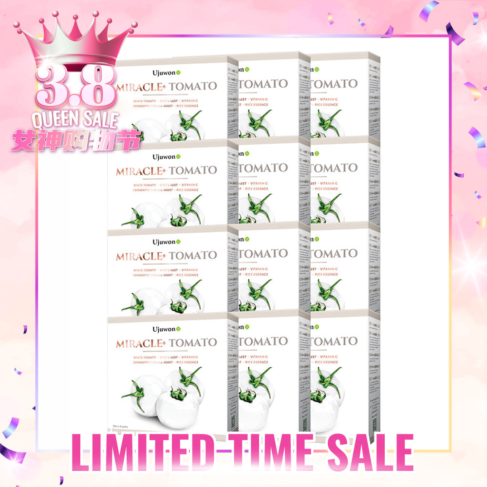 Ujuwon Miracle+ Tomato Skin Booster 8s x 12 Boxes