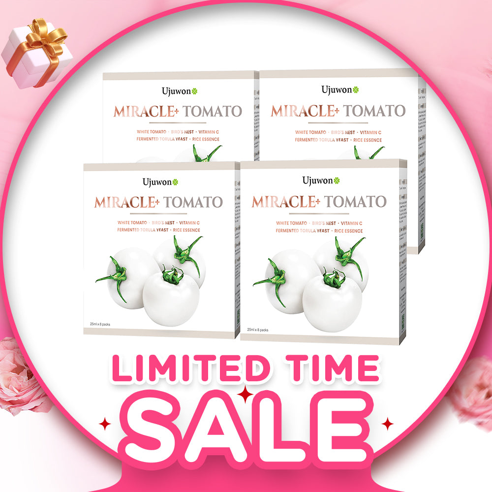 【Bundle Of 4】Ujuwon Miracle+ Tomato Skin Booster 8s x 4 Boxes