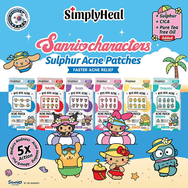 SimplyHeal Day & Night Premium Hydrocolloid Acne Patch (style to choose)