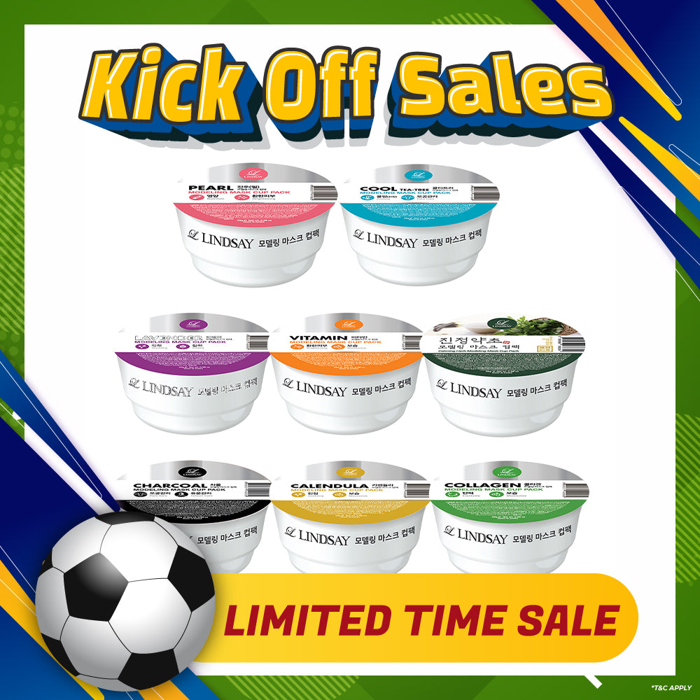 【Bundle Of 6】Lindsay Modeling Mask Cup Pack 28g