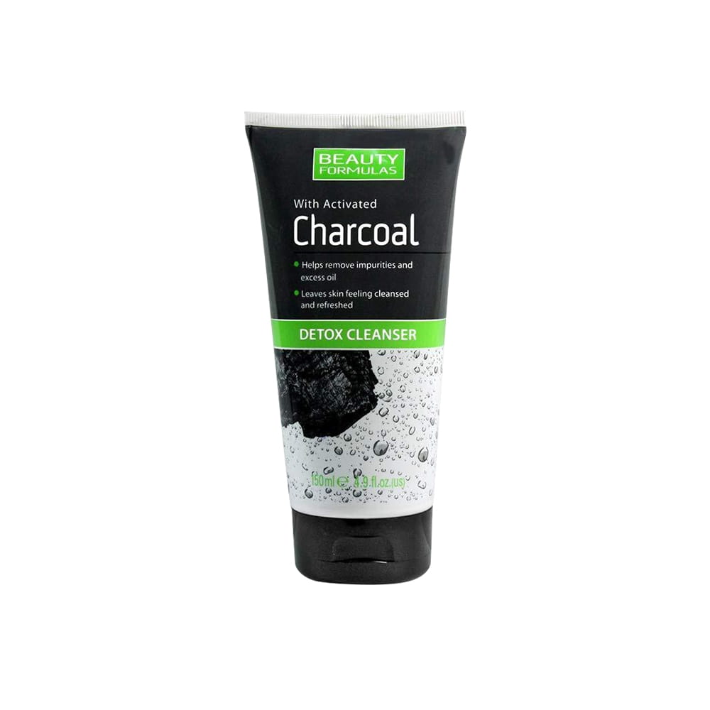 Beauty Formulas Activated Charcoal Detox Cleanser 150ml
