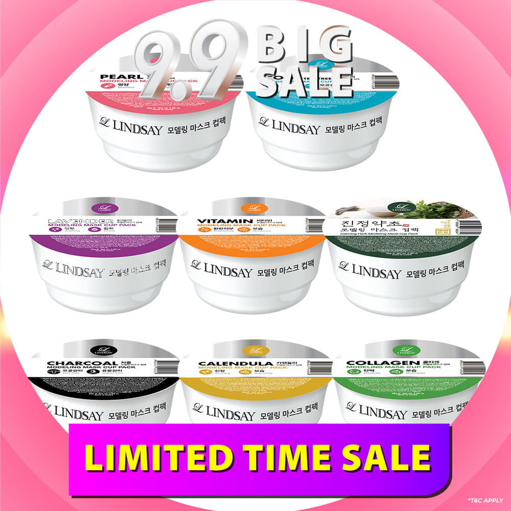 【Bundle Of 6】Lindsay Modeling Mask Cup Pack 28g