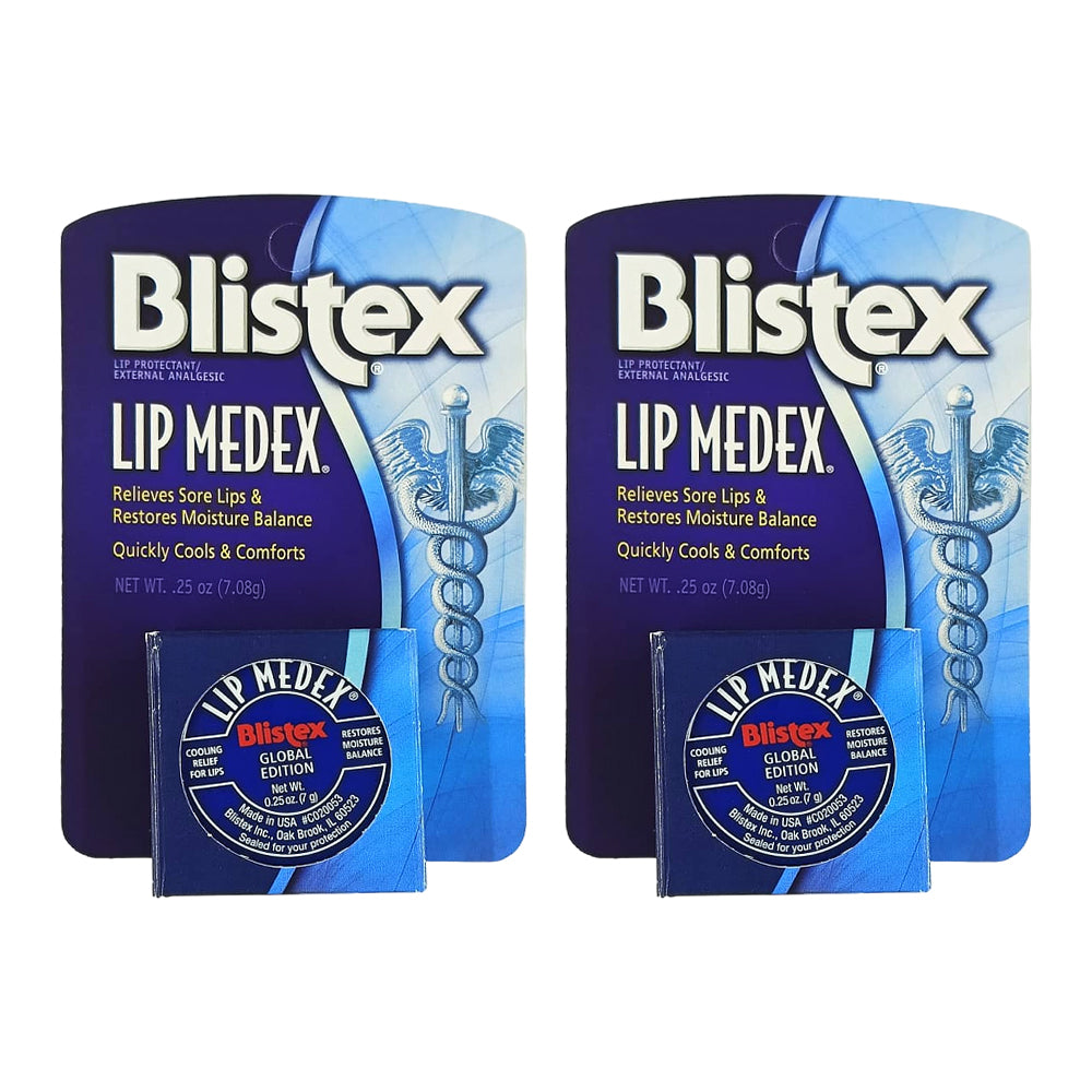 【Bundle of 2】Blistex Lip Medex 7g x 2 Boxes