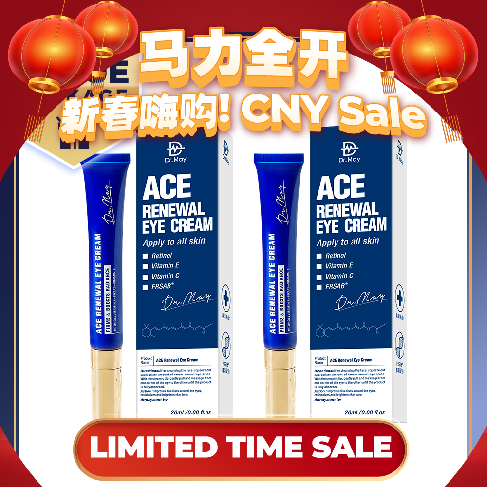 Dr May ACE Renewal Eye Cream 20ml x 2