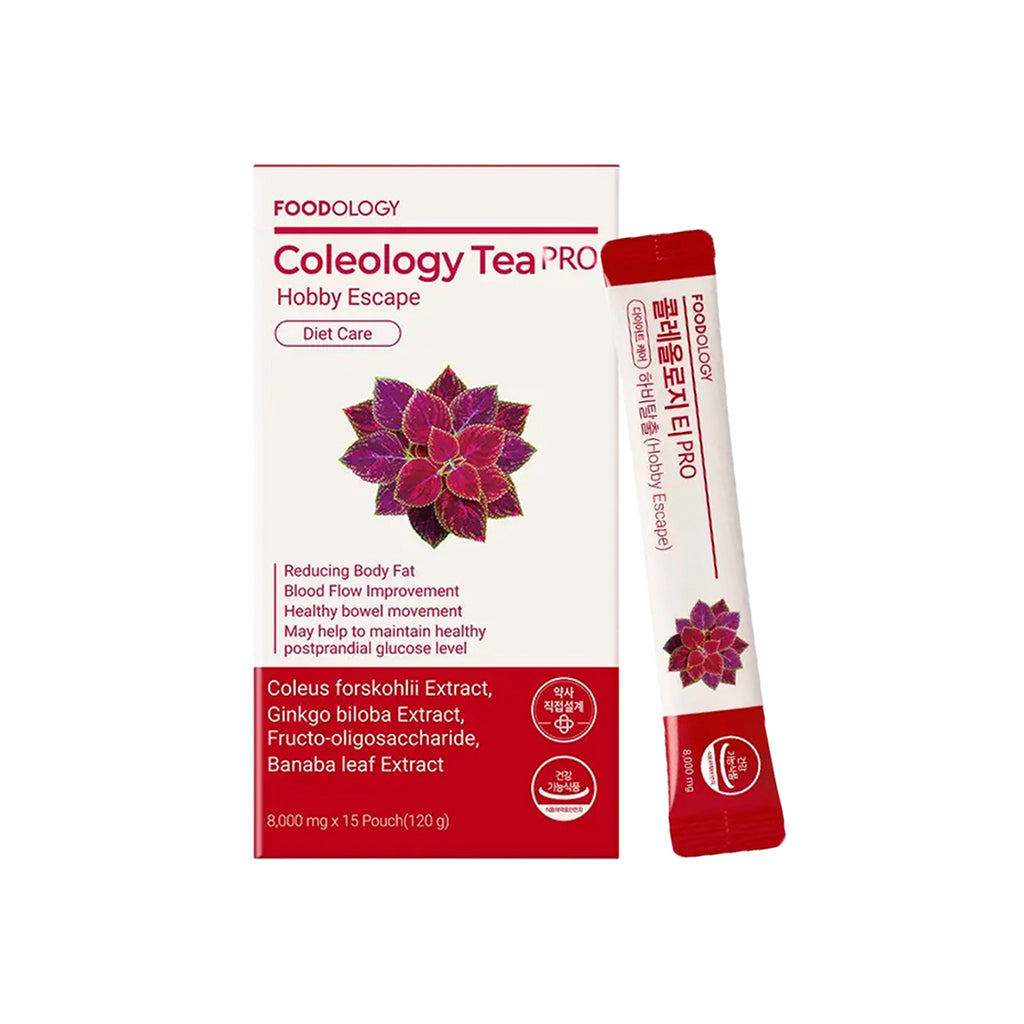 Foodology Coleology Tea PRO Hobby Escape 8,000mg x 15 Sticks