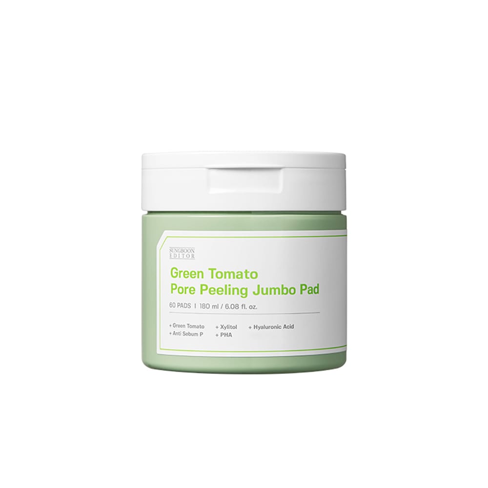 Sungboon Editor Green Tomato Pore Peeling Jumbo Pad 60s