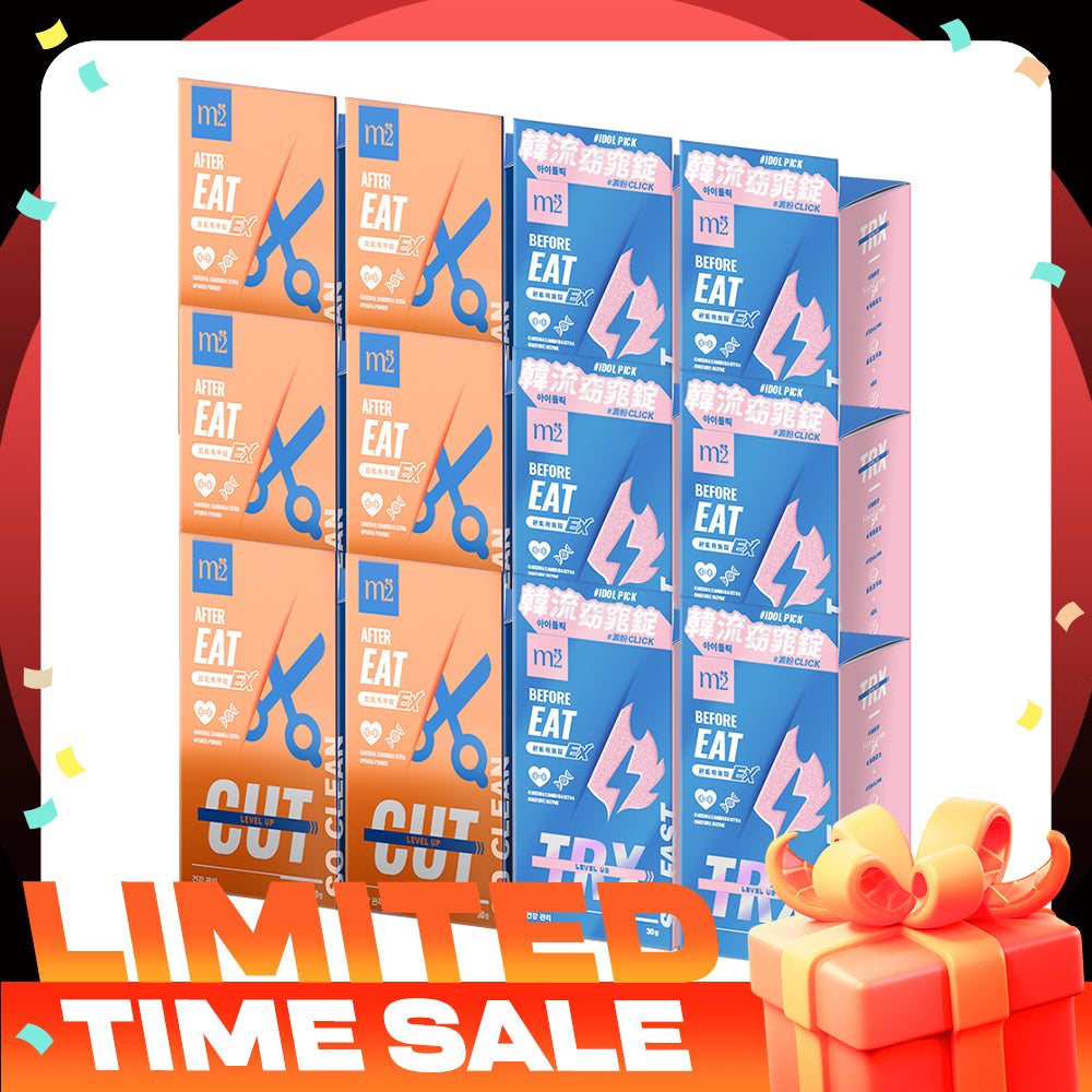【Bundle of 12】M2 TRX Super Burn Calories Ex 30s x 6 Boxes + M2 Extreme Firm ABS Ex 30s x 6 Boxes