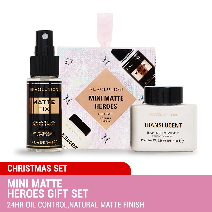 Revolution Mini Gift Set (Shimmer Bomb Lip Duo / Cheek and Lip Duo