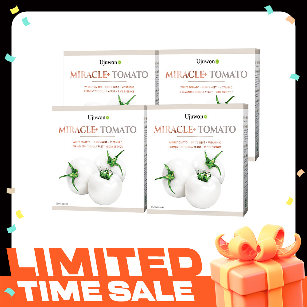 【Bundle Of 4】Ujuwon Miracle+ Tomato Skin Booster 8s x 4 Boxes