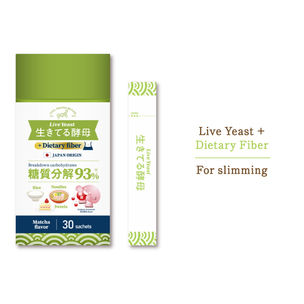 Live Yeast + Dietary Fiber 30s