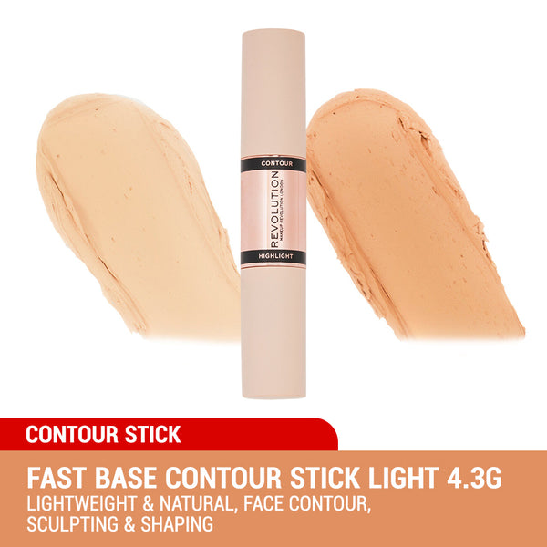 Revolution Fast Base Contour Stick 4.3g (Light / Medium)