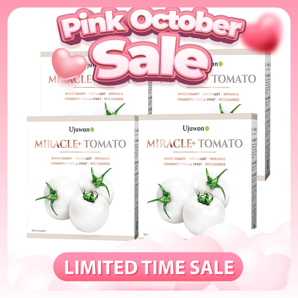 【Bundle Of 4】Ujuwon Miracle+ Tomato Skin Booster 8s x 4 Boxes