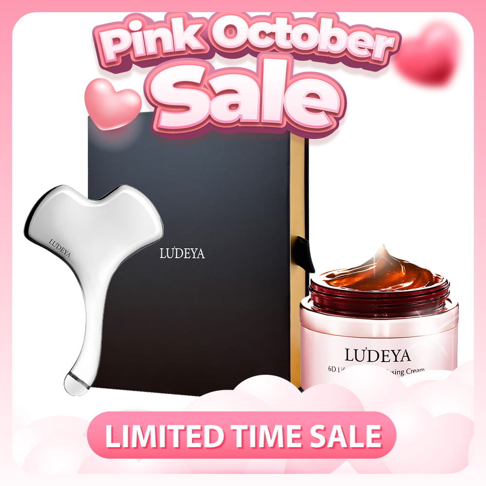 Ludeya Magnetic Microcurrent Toning Device + Infusing Cream 50g