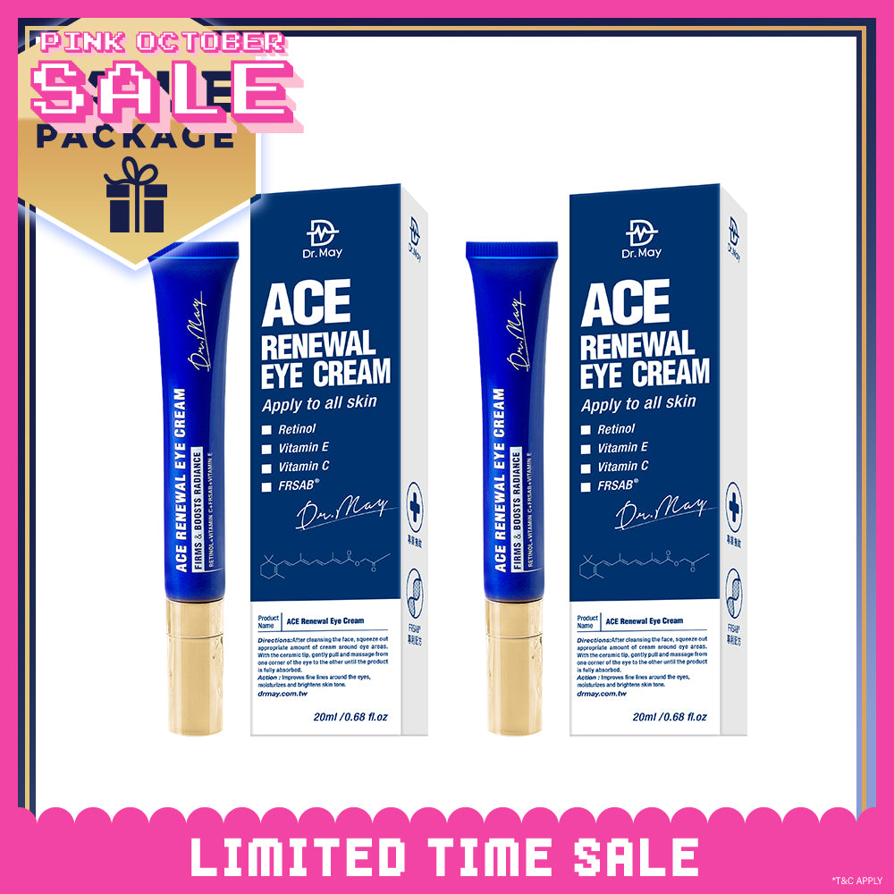 Dr May ACE Renewal Eye Cream 20ml x 2