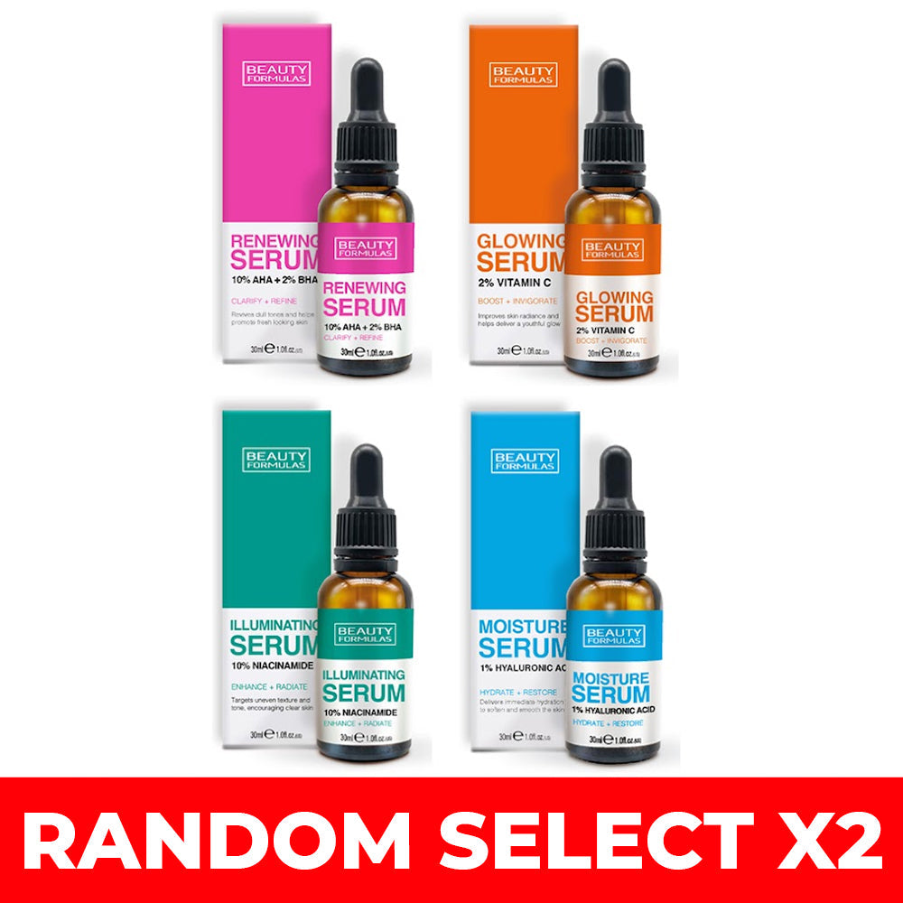 🎁 【Gift】Beauty Formulas Serum 30ml x 2 (Random Select) (100% off)