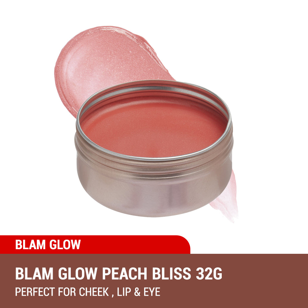 Revolution Relove Glam Balm – Lippenpflege In Pretty Peach, Pflegender Lip Balm