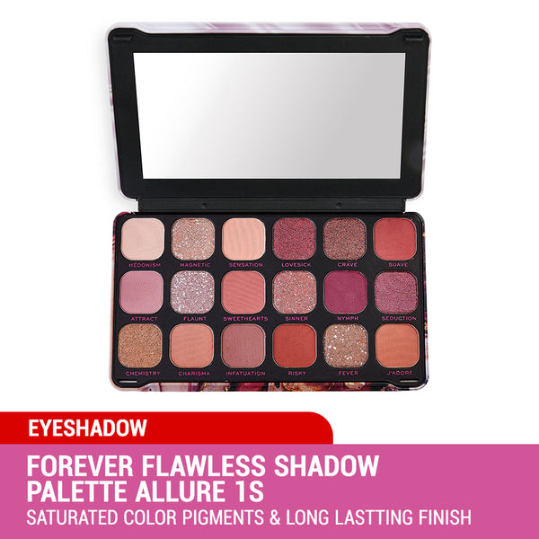 Revolution Forever Flawless Shadow Palette 1s (Allure / Nude Silk)