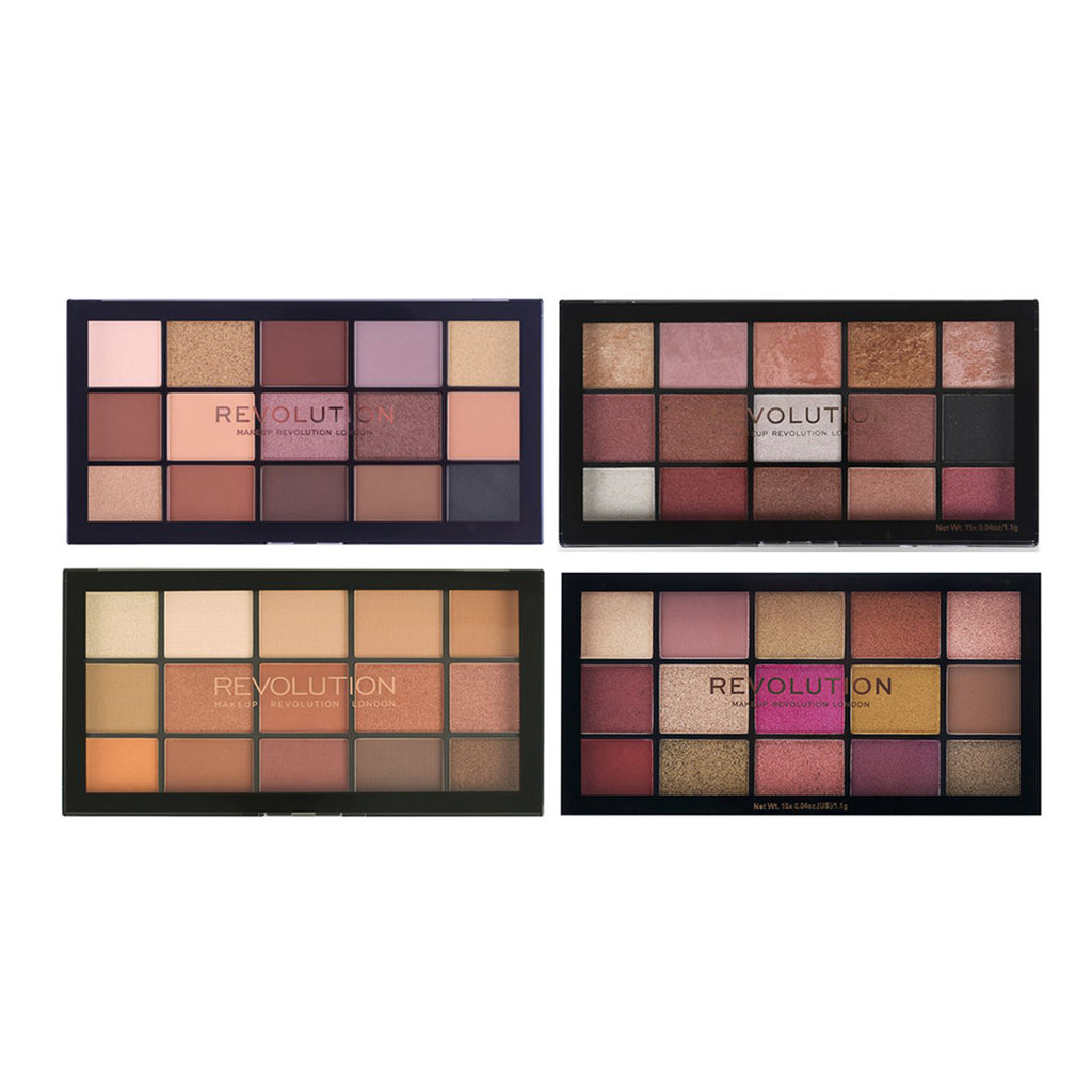 Revolution Reloaded Palette 1s (Velvet Rose / Affection / Iconic Fever / Prestige)