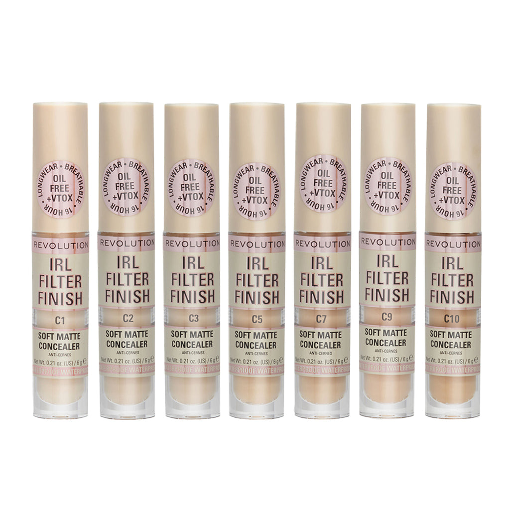 Revolution IRL Filter Finish Concealer 6g (7 Shades To Choose)