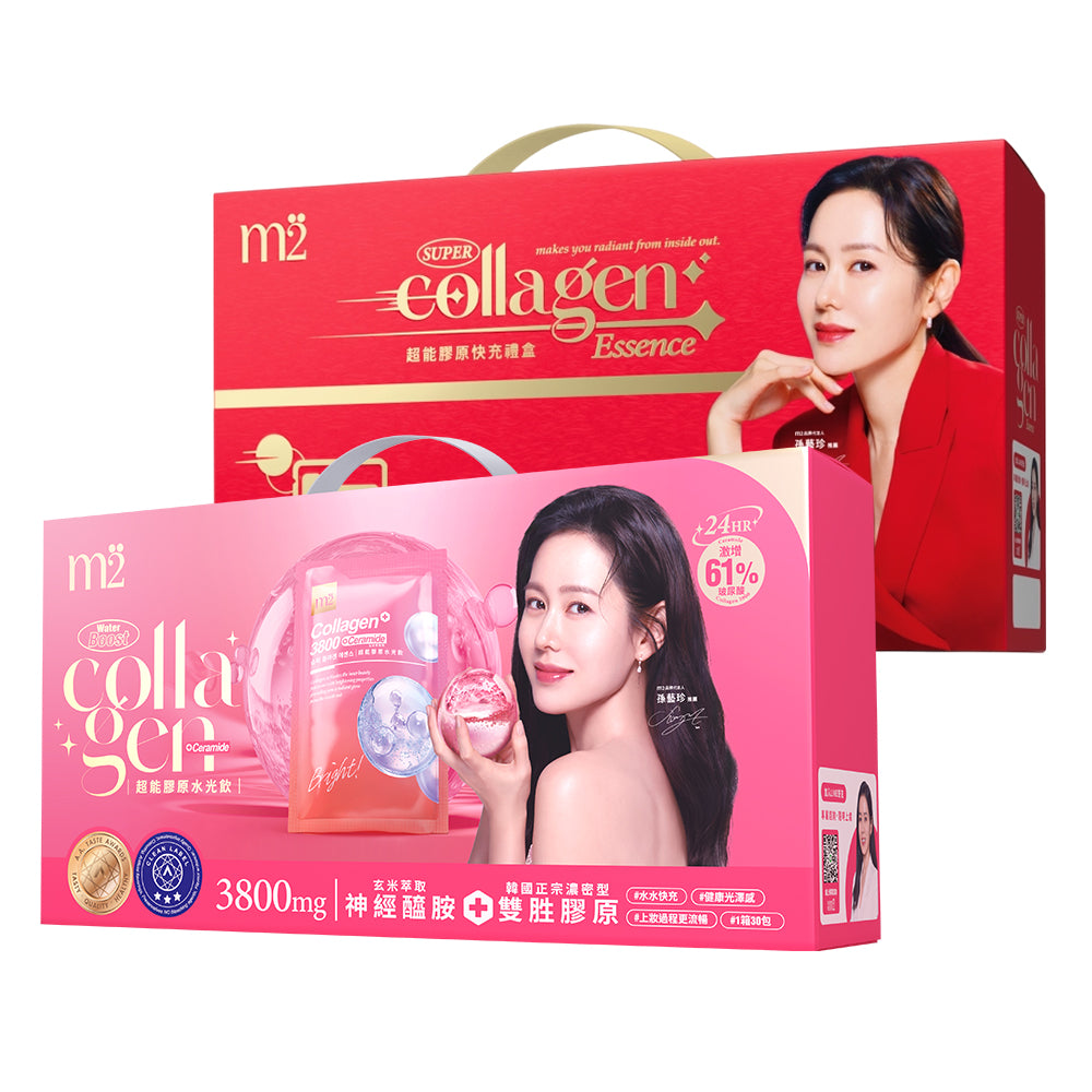 M2 Super Collagen 3800 + Ceramide Drink 30s + M2 Super Collagen Drink 6000mg 30s