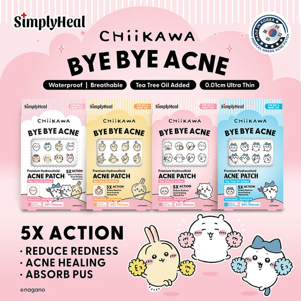 SimplyHeal Day & Night Premium Hydrocolloid Acne Patch (style to choose)