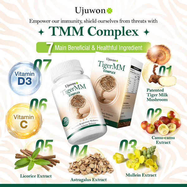 Ujuwon TigerMM Complex 30s x 8 Boxes + FREE Garcinia Complex 30