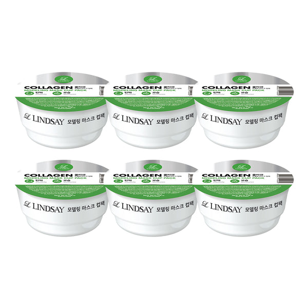 【Bundle Of 6】Lindsay Modeling Mask Cup Pack 28g