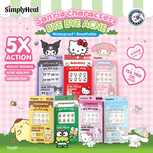 SimplyHeal Day & Night Premium Hydrocolloid Acne Patch (style to choose)