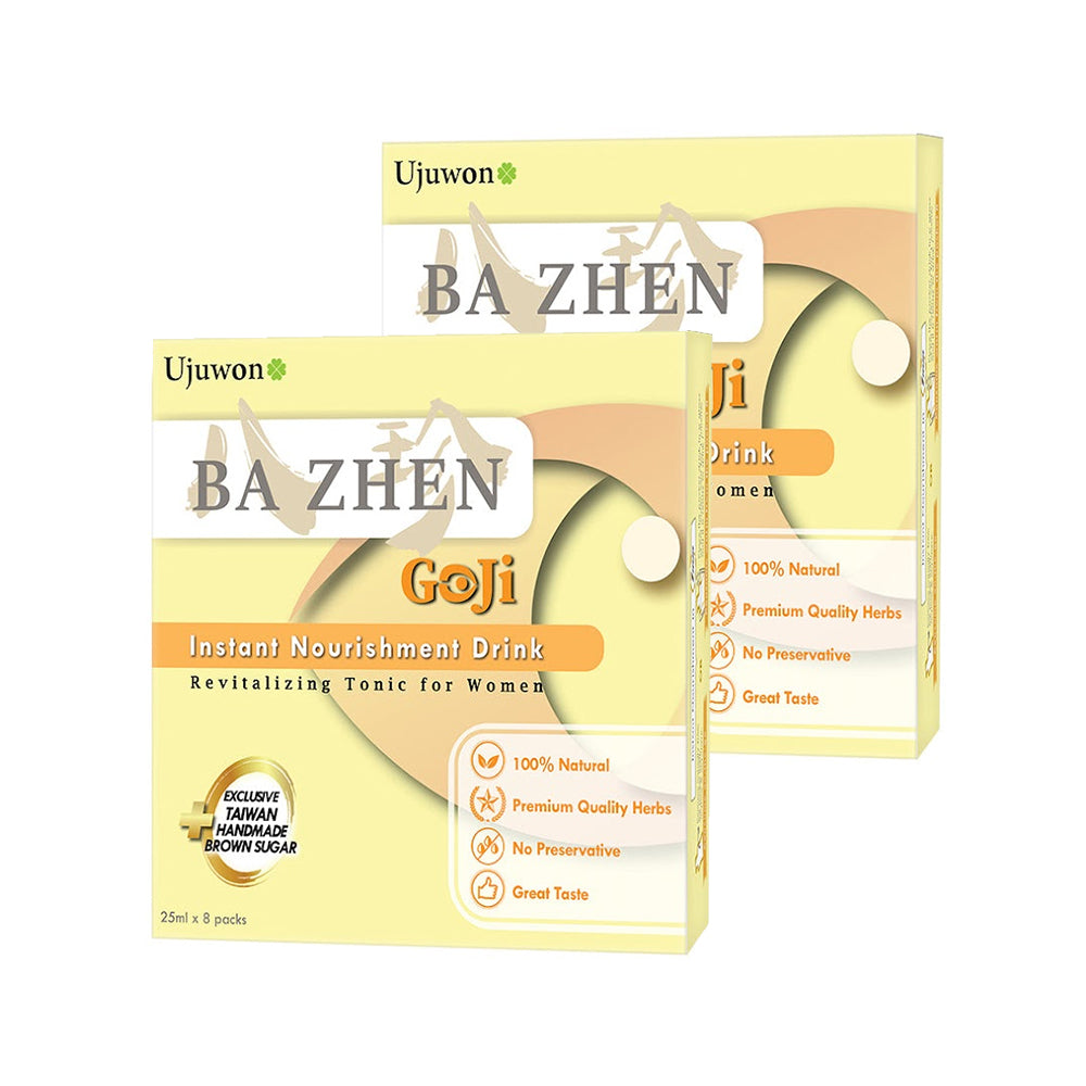 🎁 【Gift】Ujuwon Ba Zhen Goji Instant Nourishment Drink 8s x 2 (100% off)