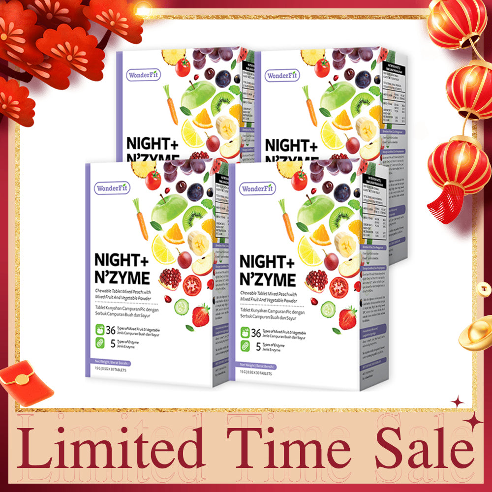 【Bundle Of 4】Wonderfit Night + Nzyme 30s x 4 Boxes