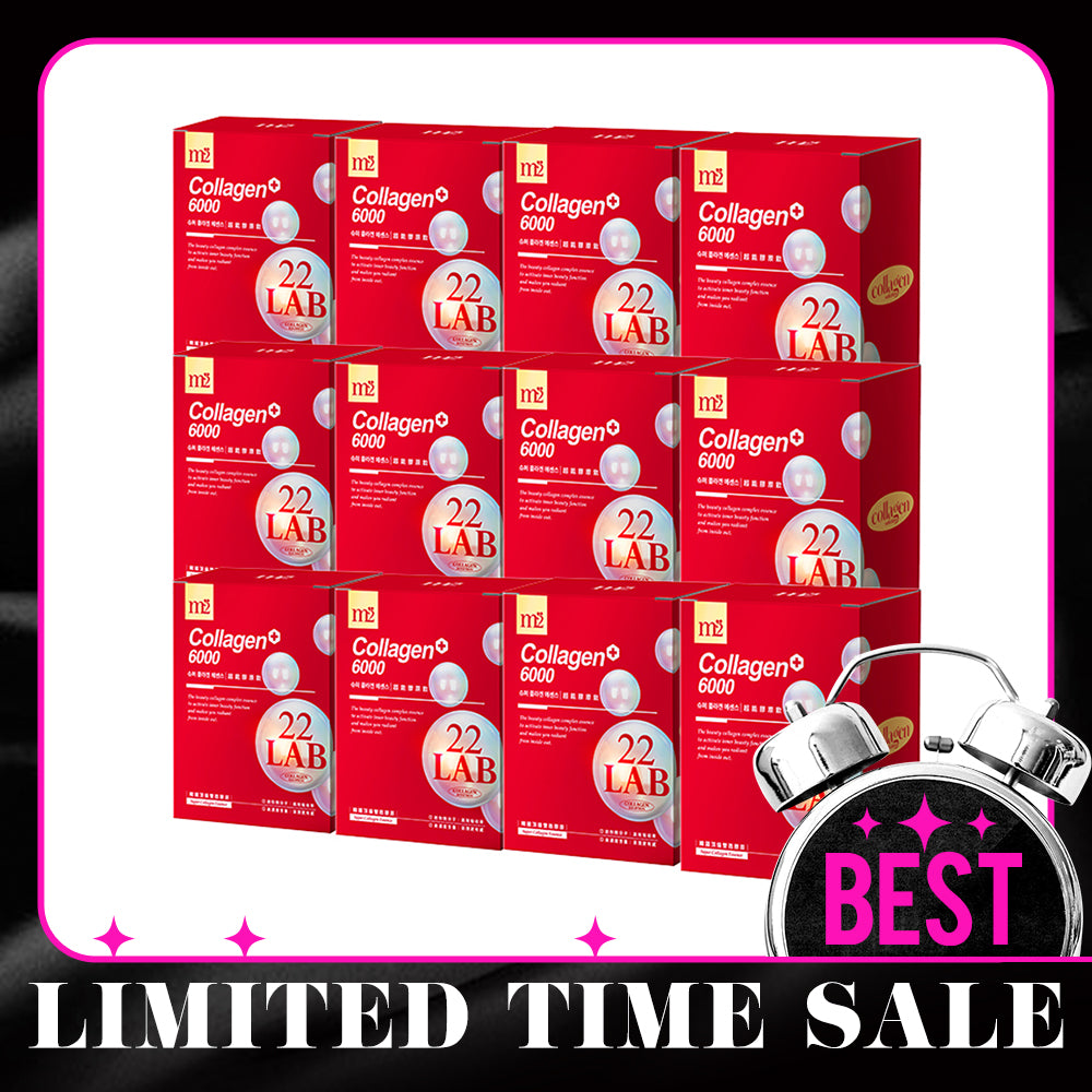 【Bundle of 12】 M2 22Lab Super Collagen Drink 8s x 12 Boxes