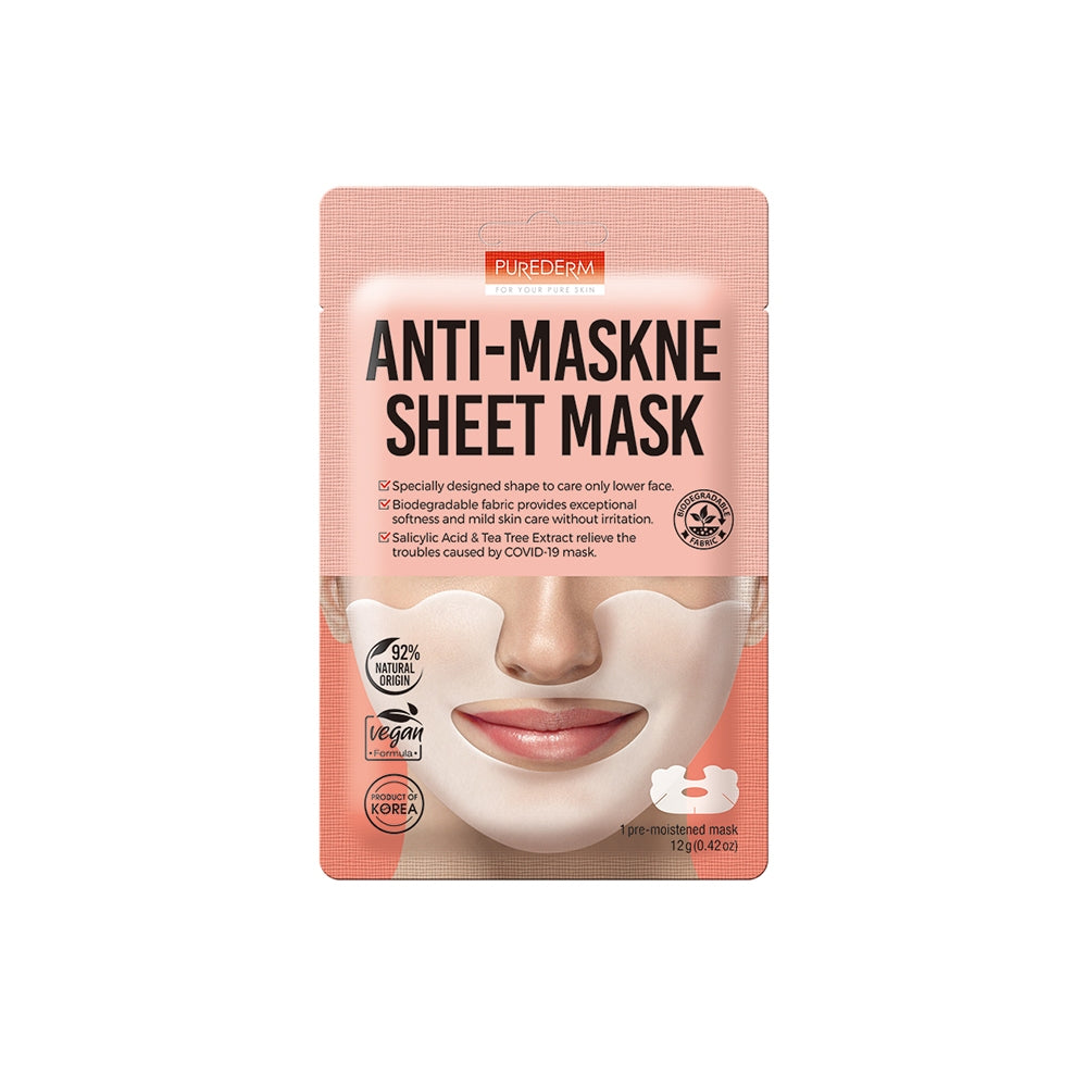 Purederm Anti-Maskne Sheet Mask 1s