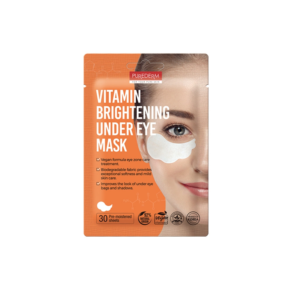 Purederm Under Eye Patch 1pair (Winkle Tango / Petal Waltz)/ Under Eye Mask 30s (Vitamin Brightening / Biome Energizing)