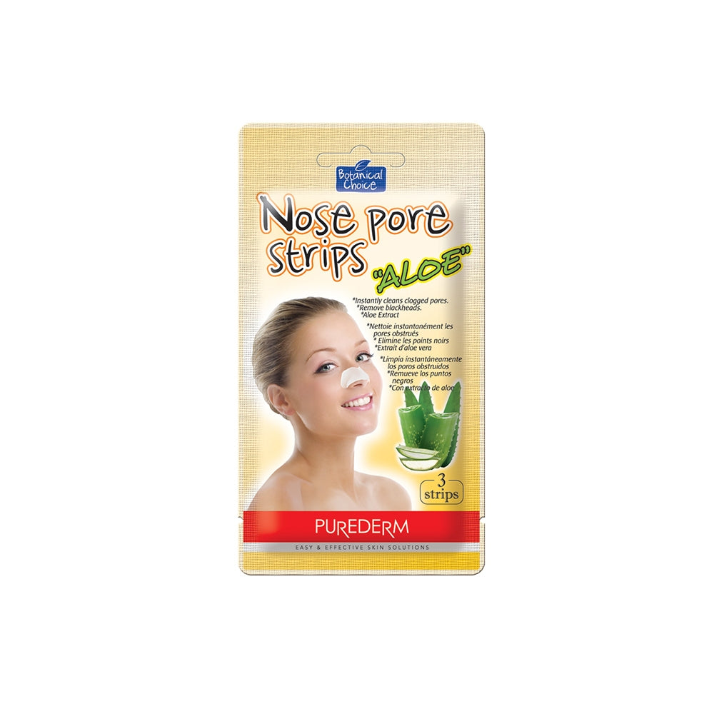 Purederm Nose Pore Strips Aloe 3s