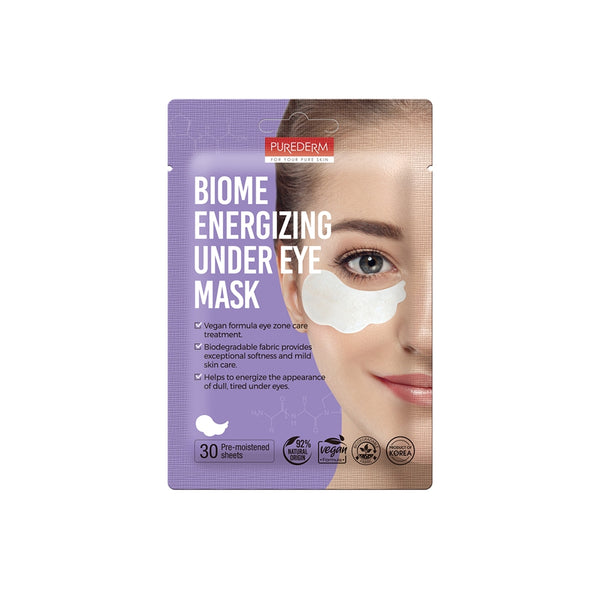 Purederm Under Eye Patch 1pair (Winkle Tango / Petal Waltz)/ Under Eye Mask 30s (Vitamin Brightening / Biome Energizing)